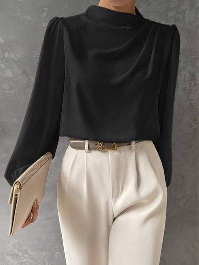 Emma | Elegant Draped Top