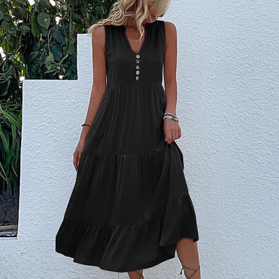 Henriette | Flattering Button Dress