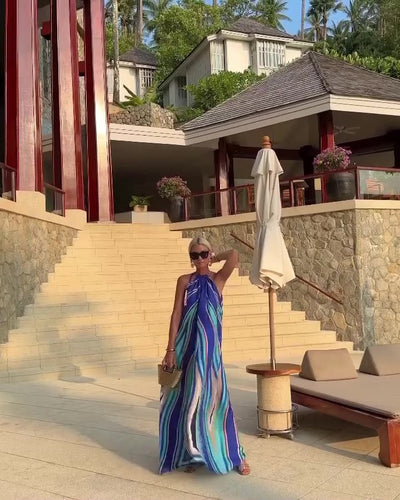 Carrie™ Long Halter Dress