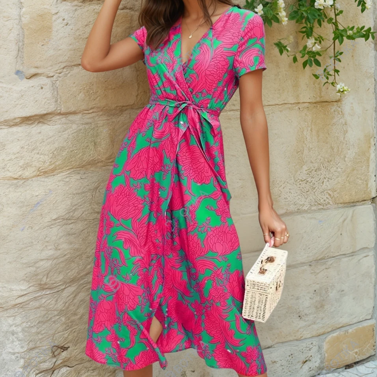 Florence | Lightweight and Elegant Colorful Dress