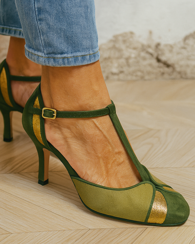Zopria – Heeled sandals with ankle strap