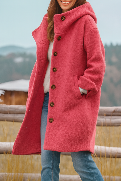 Leah | Cozy Mid-Length Coat