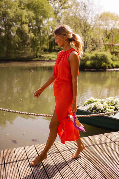 MIRELLA | Elegant Split Long Dress