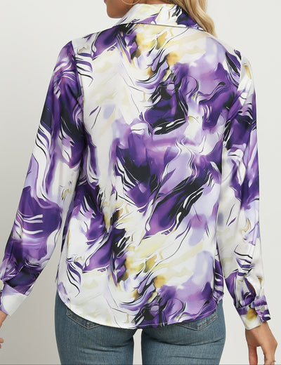 Harper | Bold Silk Shirt