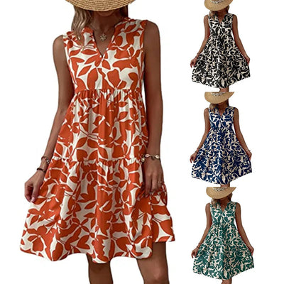 Mila™ | Chic Sleeveless Mini Dress