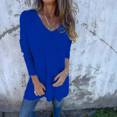 Leona™ | The Effortless V-Neck Tunic