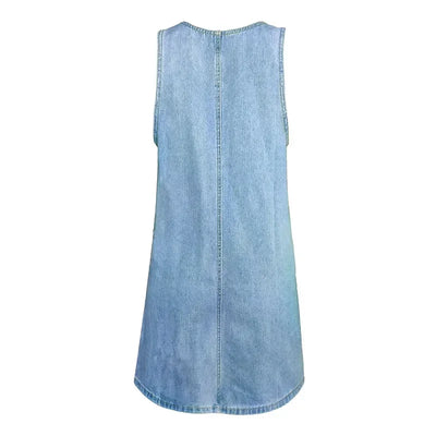 Sofia | Easy Denim Pocket Dress