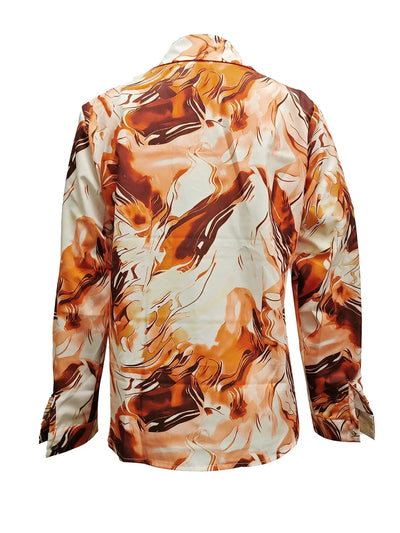 Harper | Bold Silk Shirt