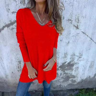 Leona™ | The Effortless V-Neck Tunic