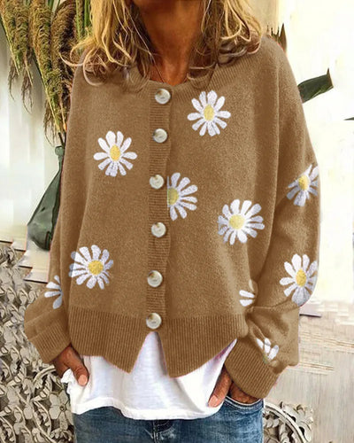 BRENDA | EASYWEAR BUTTON CARDIGAN