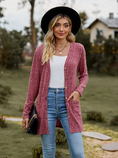 SEREN | LONG POCKET CARDIGAN