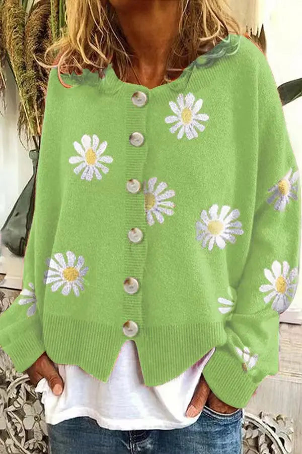 BRENDA | EASYWEAR BUTTON CARDIGAN
