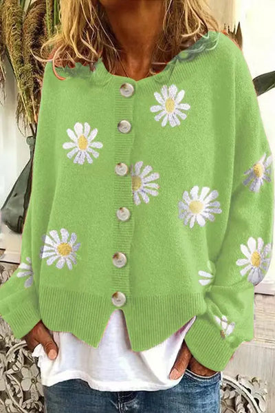 BRENDA | EASYWEAR BUTTON CARDIGAN