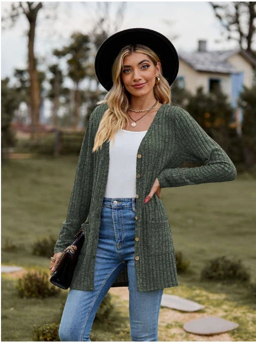 SEREN | LONG POCKET CARDIGAN