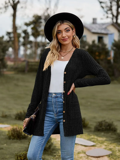 SEREN | LONG POCKET CARDIGAN