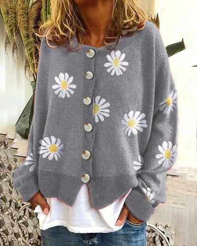 BRENDA | EASYWEAR BUTTON CARDIGAN