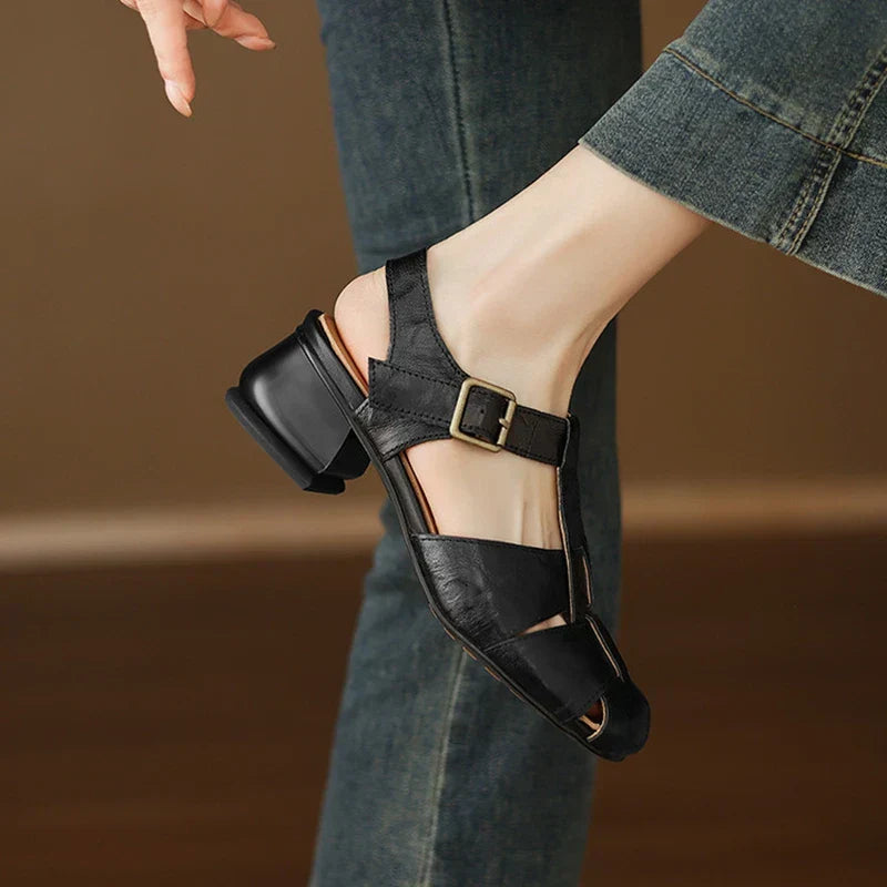 Elaria | Chunky Heel Shoes