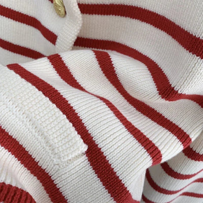 MARLEY | GOLD-BUTTON KNIT CARDIGAN