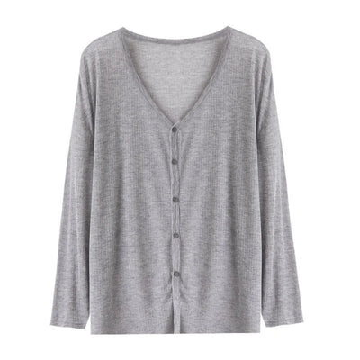 TERRA | DRAPED RELAXED CARDIGAN