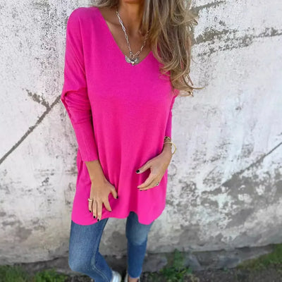 Leona™ | The Effortless V-Neck Tunic