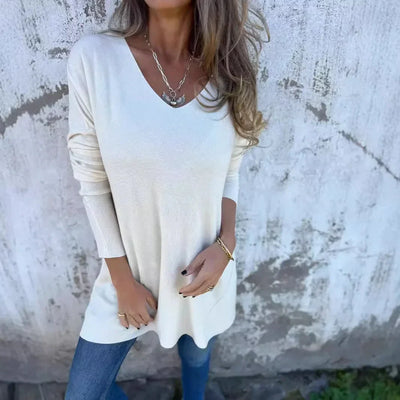 Leona™ | The Effortless V-Neck Tunic