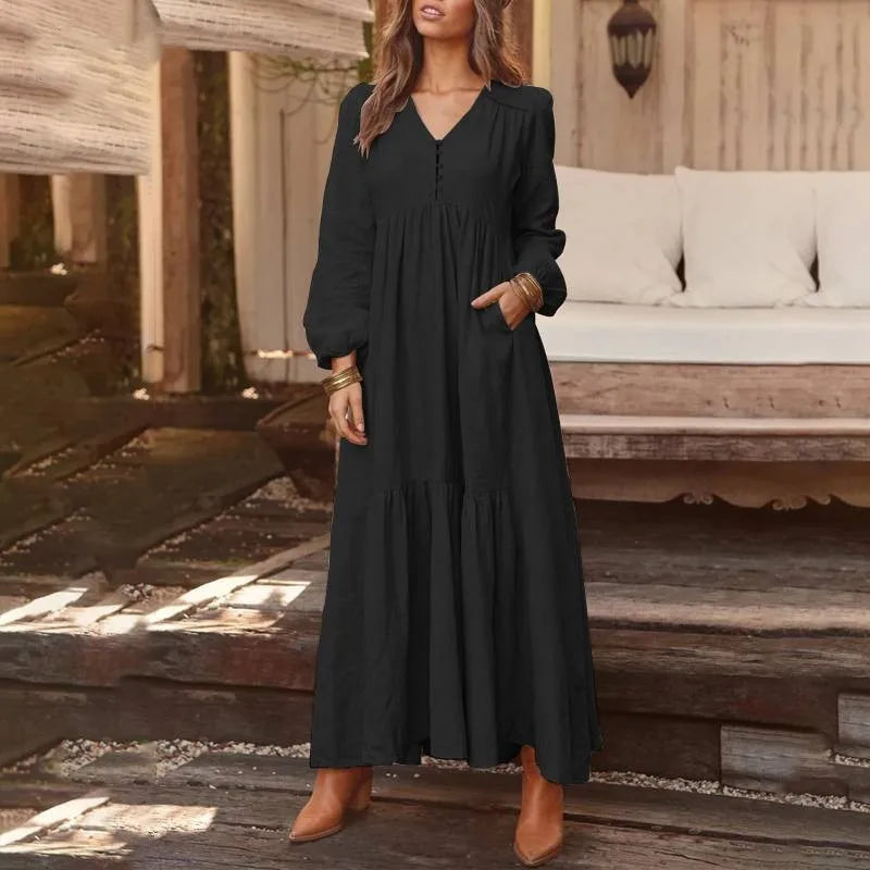 Luna™ – Boho Maxi Dress