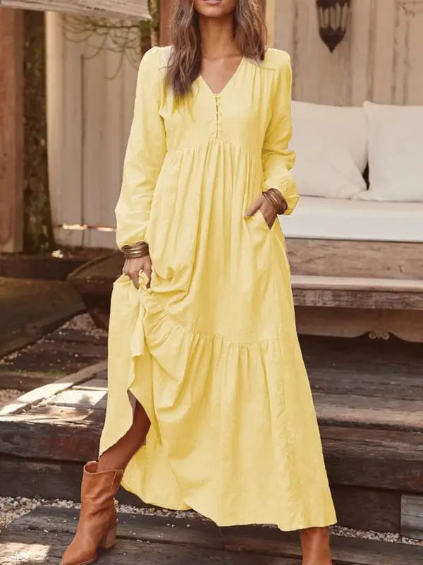 Luna™ – Boho Maxi Dress