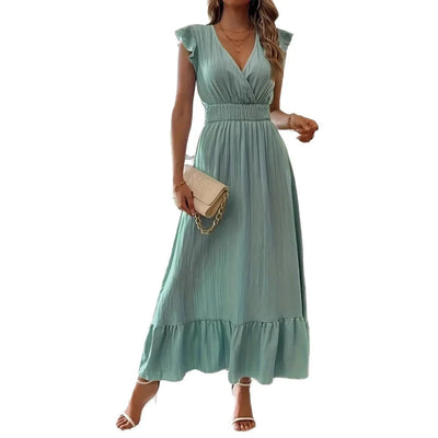 Elise™ – Smocked Waist Maxi Dress