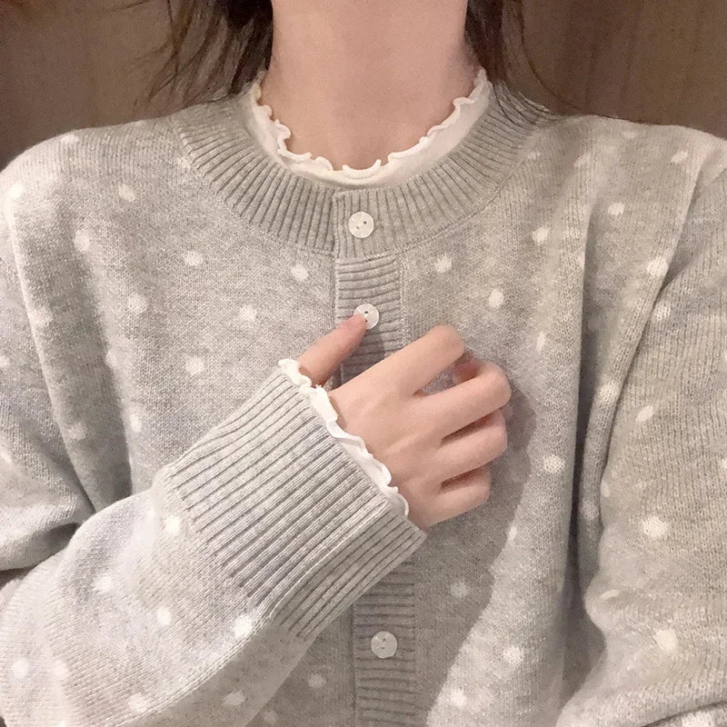 SYNTHEA | SWEET POLKA CARDIGAN