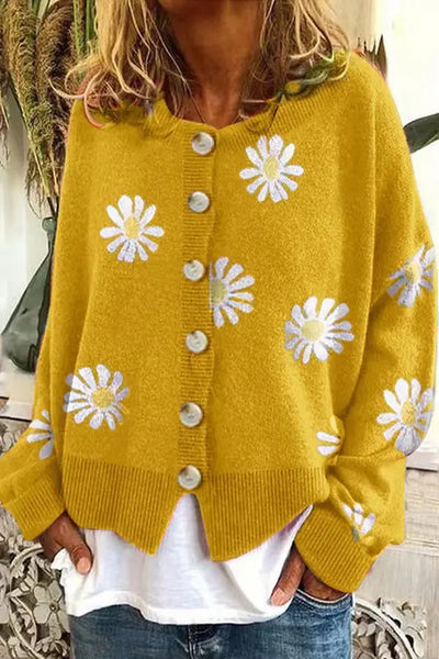 BRENDA | EASYWEAR BUTTON CARDIGAN