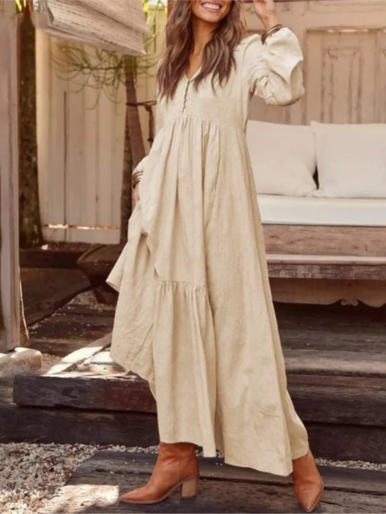 Luna™ – Boho Maxi Dress
