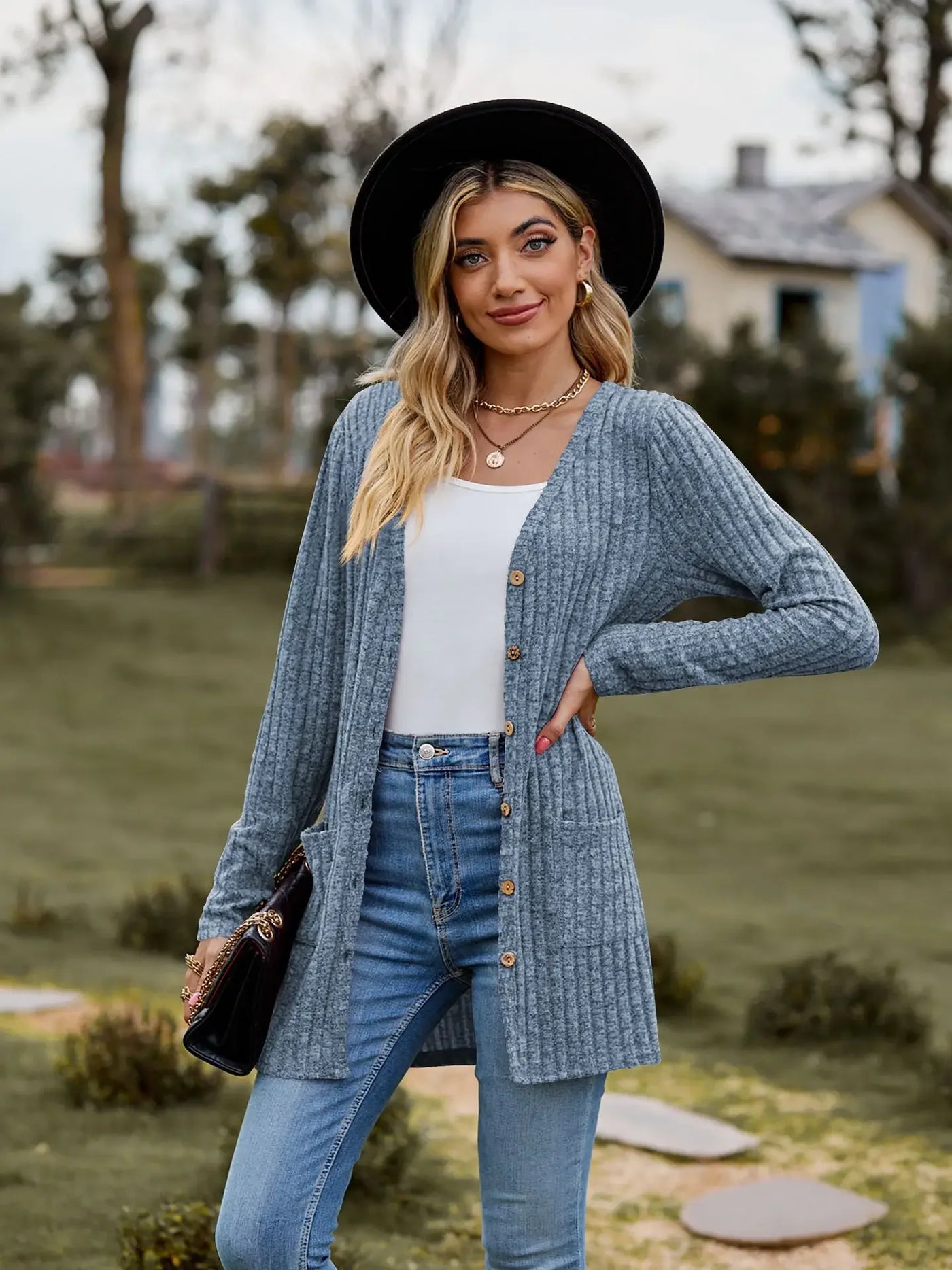 SEREN | LONG POCKET CARDIGAN