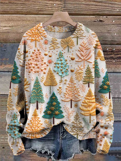 Elsie | Festive Tree Sweater