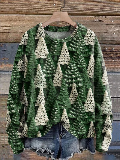 Elsie | Festive Tree Sweater