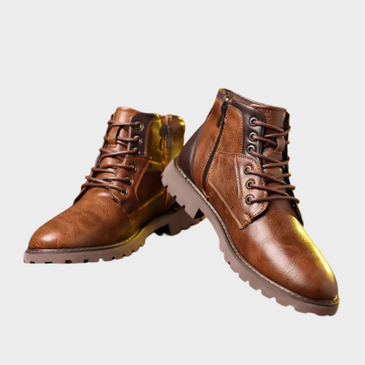 Brody | Lace-up Boots Made from Durable Leather