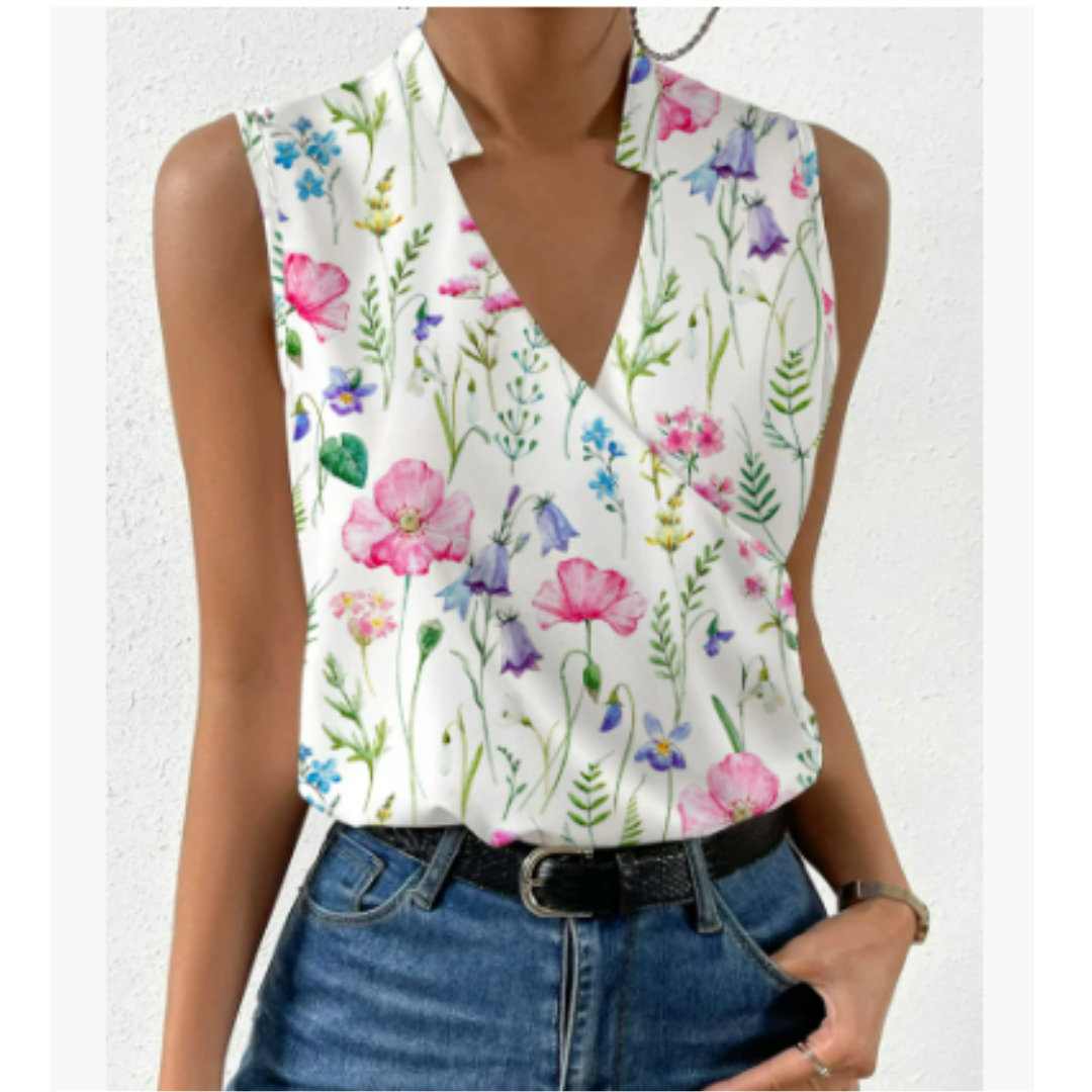 Allison | Elegant Sleeveless Top
