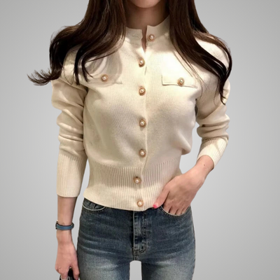 JOLIE | POLISHED POCKET CARDIGAN
