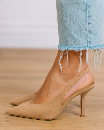 Isolta – Sandals with a Narrow Heel