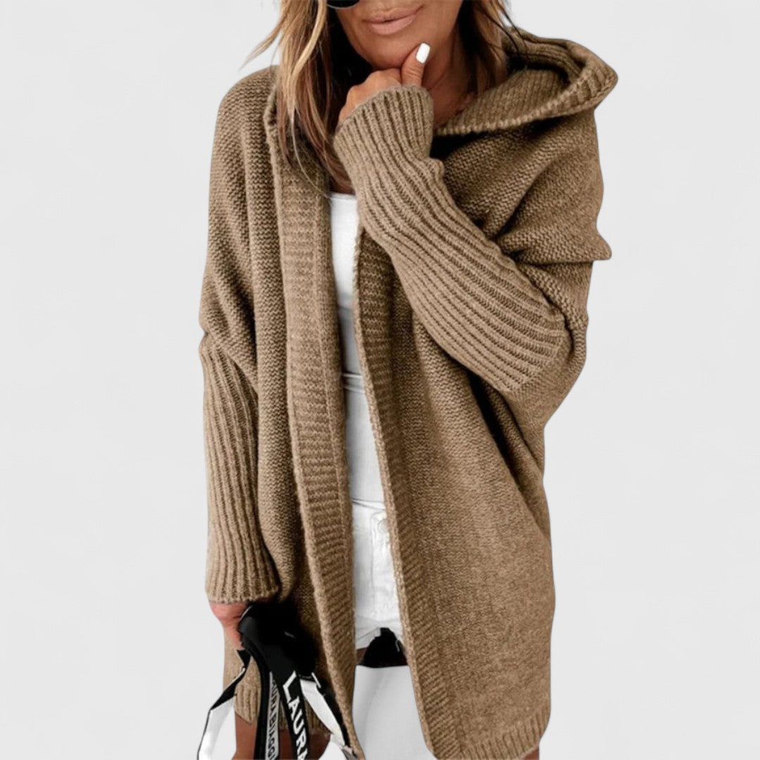 Trace - Comfortable Mid-length Cardigan