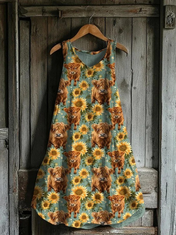 Crista | Sunflower Dress