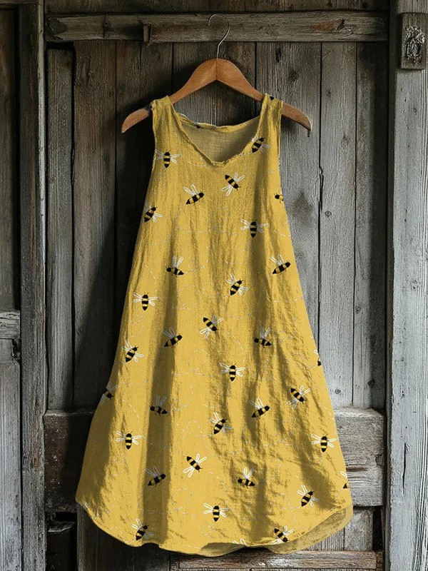 Alene | Mustard Yellow Dress