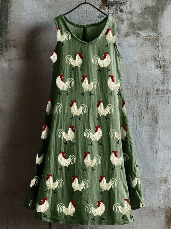 Mara | Rustic Green Dress