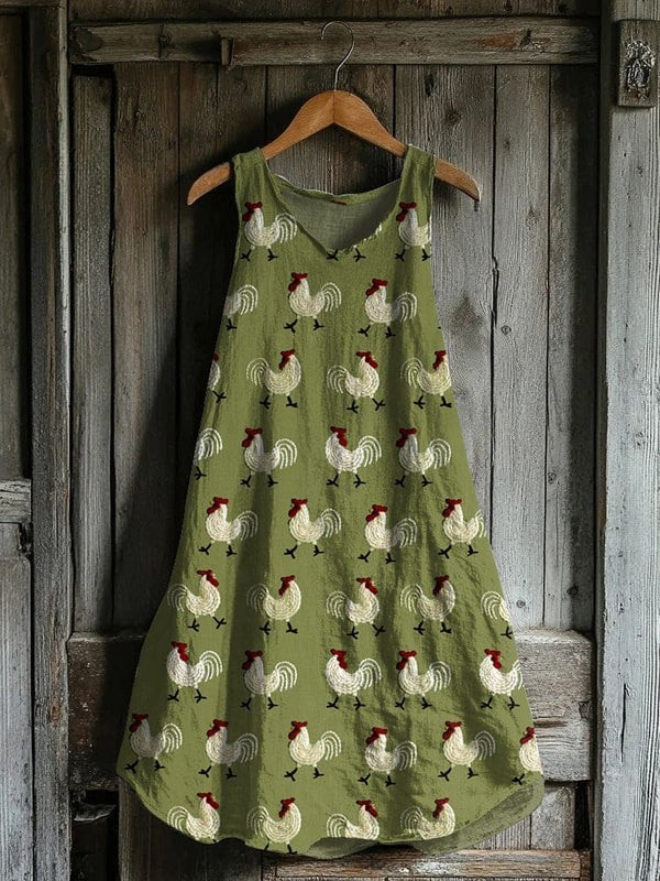 Manuela | Country Green Dress