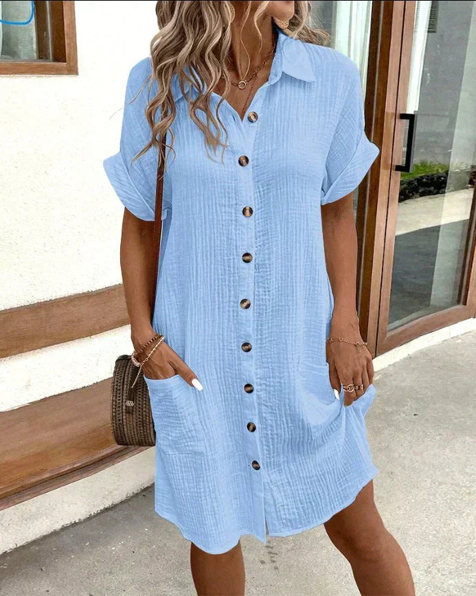 Aria™ | Classic Polo Casual Dress