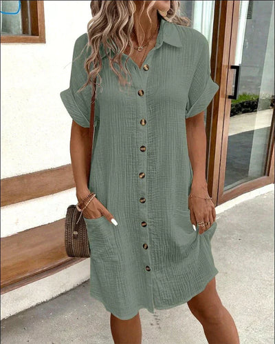 Aria™ | Classic Polo Casual Dress