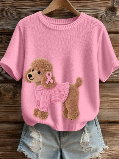 Kiana | Soft Knit Ribbon Tee