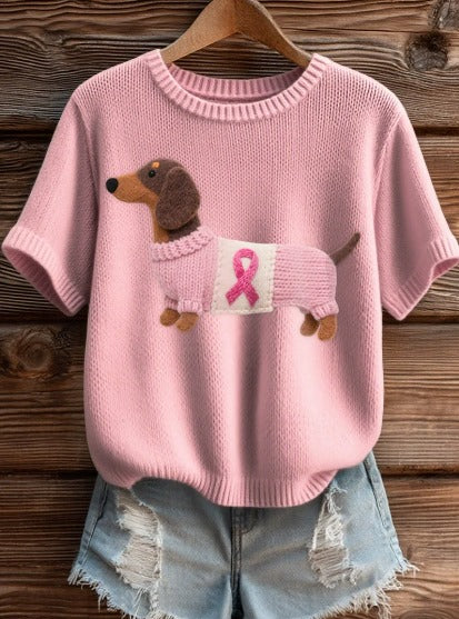 Kiana | Soft Knit Ribbon Tee