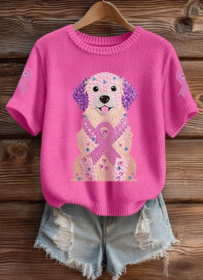 Kiana | Soft Knit Ribbon Tee