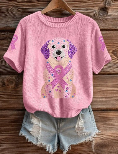 Kiana | Soft Knit Ribbon Tee