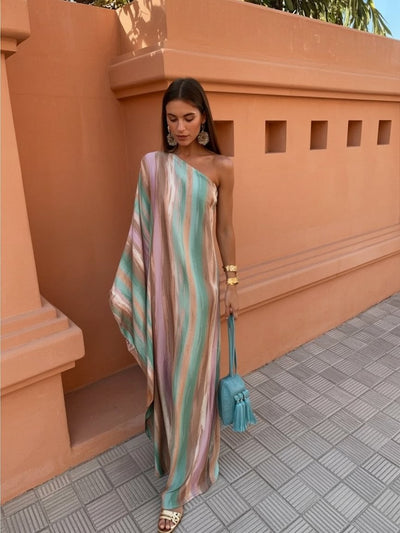 Lily™ | Asymmetrical Maxi Dress